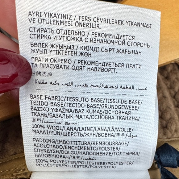 NWT Moncler Wool Cape One Size - Picture 12 of 16